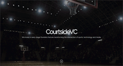 Desktop Screenshot of courtsidevc.com